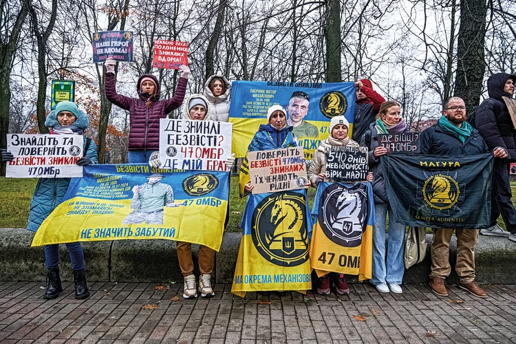 Guerra na Ucrânia: ativistas pedem libertação de soldados presos em Mariupol (Global Images Ukraine/Getty Images)