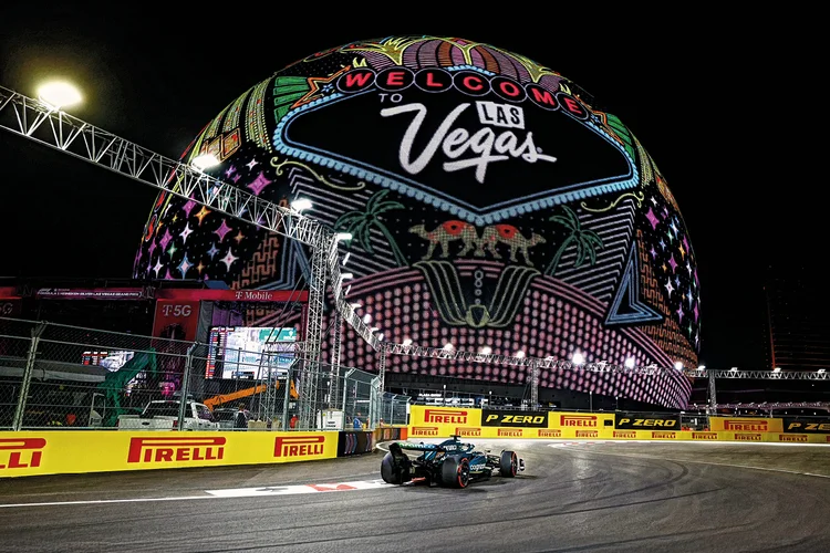 GP de Las Vegas: shows e eventos estão trazendo novo público para o automobilismo (Jeff Speer/Icon Sportswire /Getty Images)