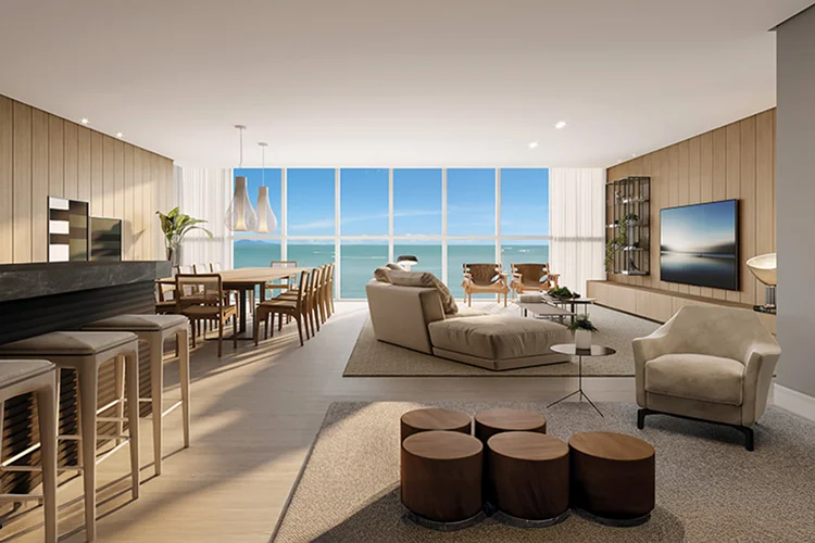o Fischer Dreams ocupa o mesmo terreno, com 70.000 metros quadrados de área construída e 119 apartamentos exclusivos (Divulgação/Divulgação)