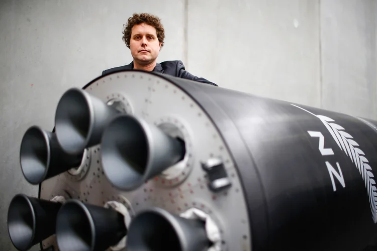 Peter Beck, da Rocket Lab: "O espaço era visto como um território exclusivo de governos e grandes corporações. Quisemos mudar isso” (Phil Walter/Getty Images)