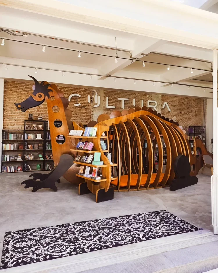 Interior da nova unidade da Livraria Cultura (Divulgação / @livraria_cultura)