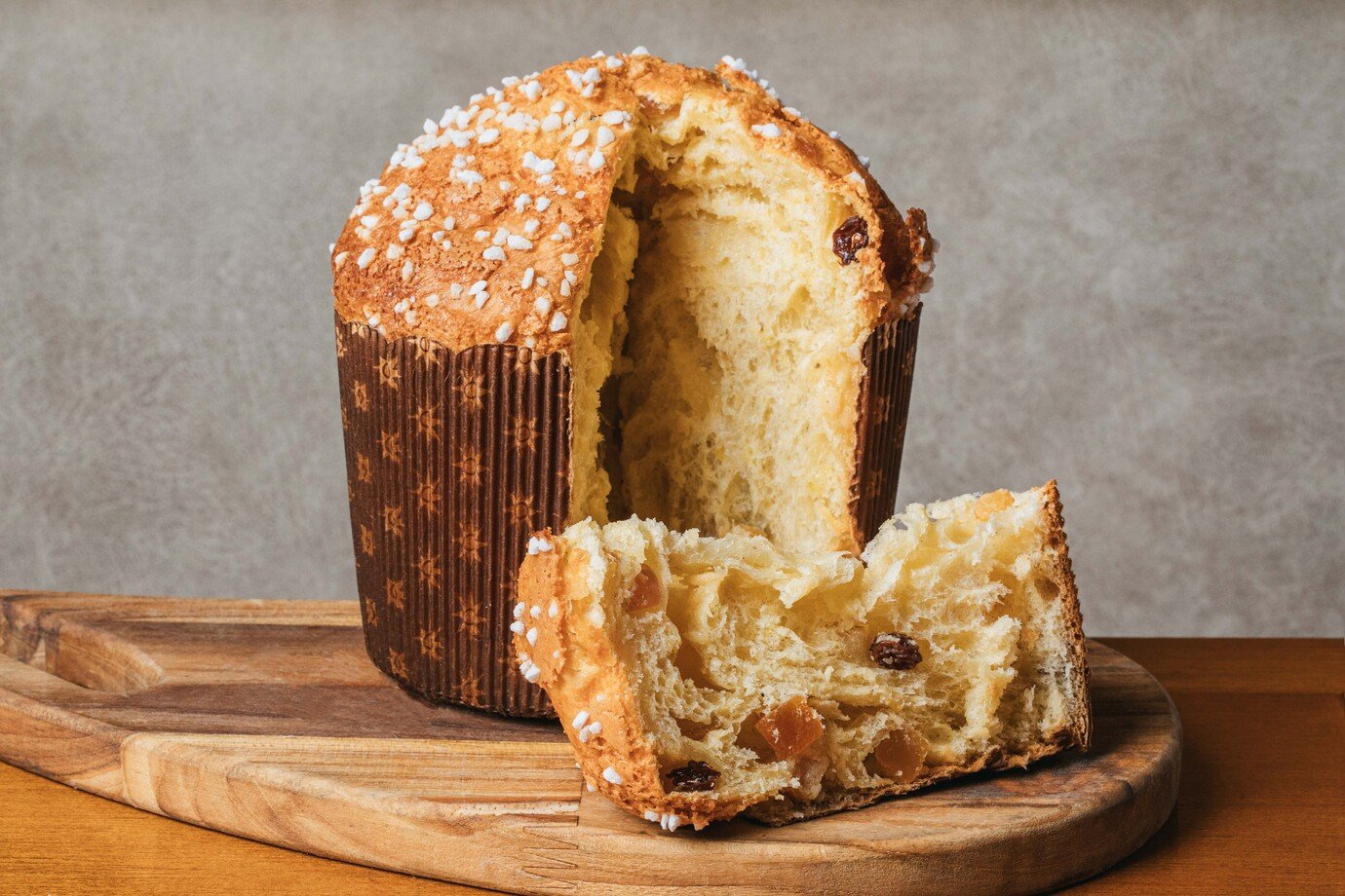 Panettone Le Blé  de Frutas cristalizadas, (550g, R$119)