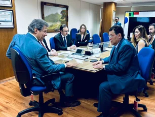 Imagem referente à matéria: Reforma tributária: após reunião com Haddad, Braga diz que trabalha para fechar relatório até amanhã