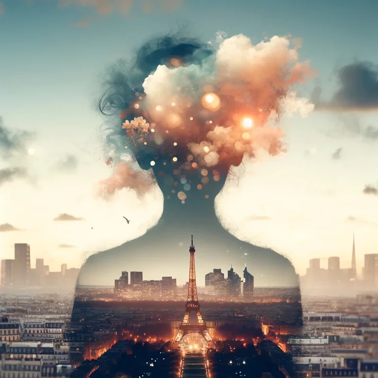 Imagem feita com inteligência artificial para representar o sentimento de nostalgia (Dall-e/Reprodução/Divulgação)