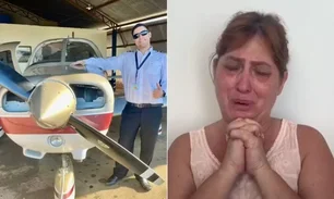 Imagem referente à matéria: Avião desaparece no AM e mãe de piloto faz apelo por buscas do filho nas redes sociais