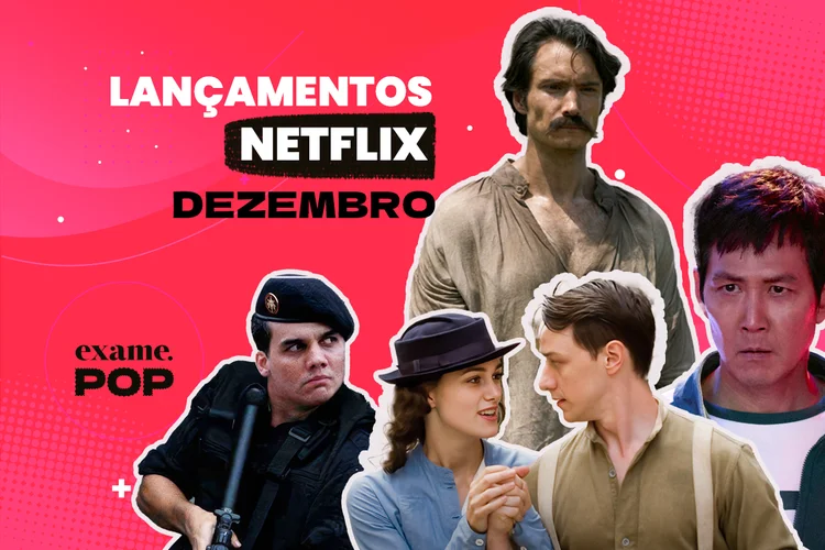 O que chega ao catálogo da Netflix em dezembro (Netflix/ Montagem/Exame)