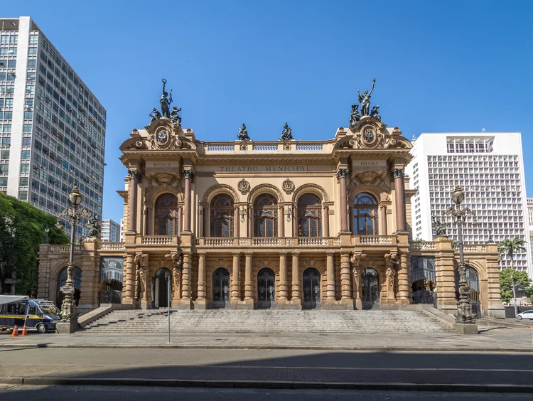 Municipal Theater of Sao Paulo - Sao Paulo, Brazil (Envato )