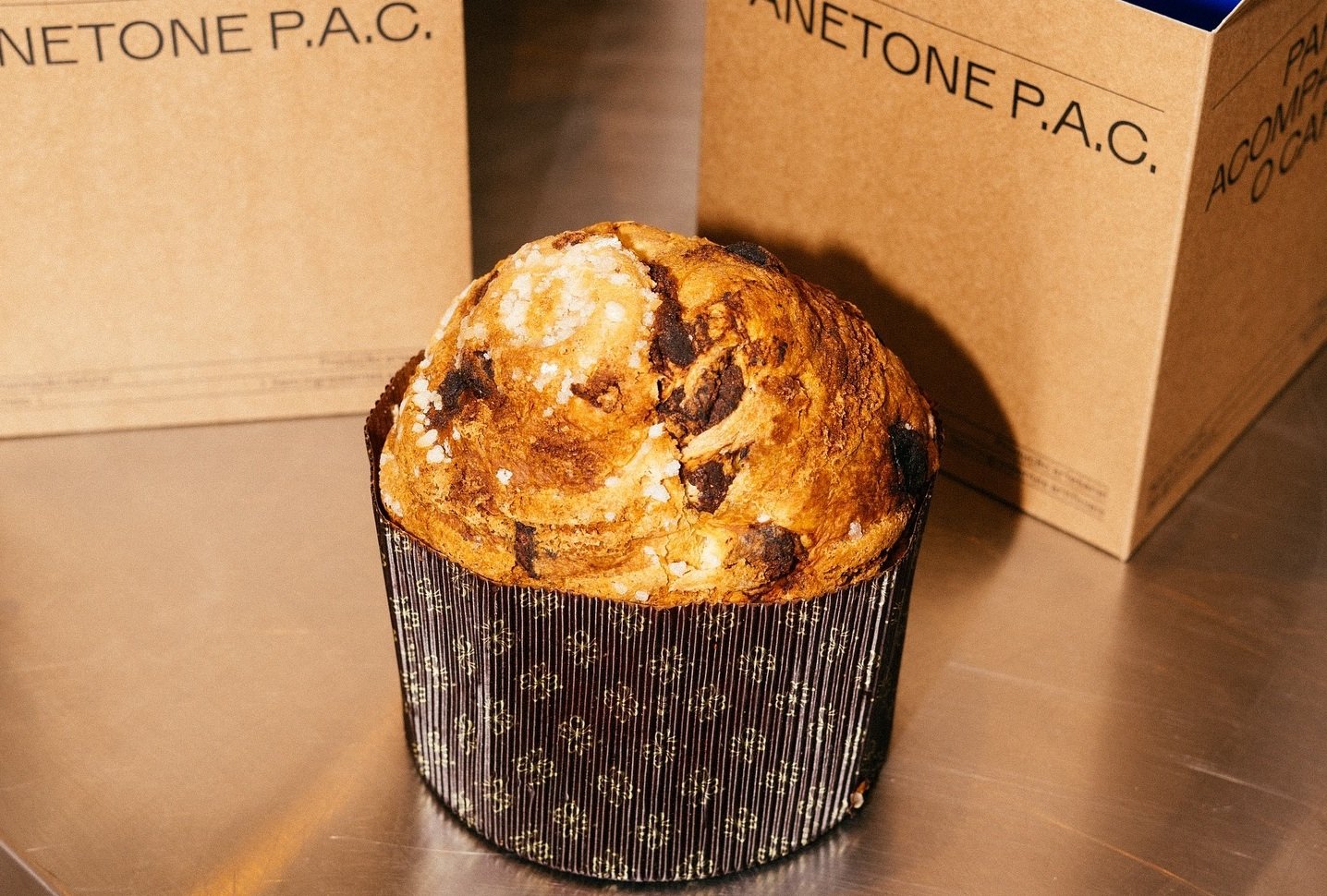 Panetone da P.A.C, (550 g, R$ 110)