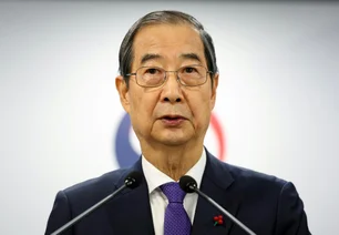 Imagem referente à matéria: Justiça sul-coreana rejeita destituição do premiê e o restabelece como presidente em exercício
