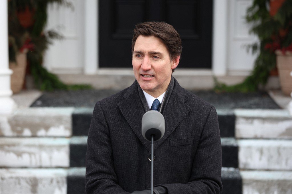 Justin Trudeau, premiê do Canadá, ao anunciar que deixará o cargo