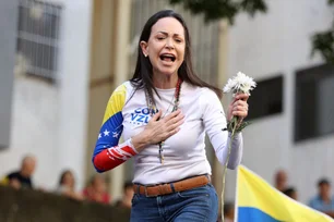 Imagem referente à matéria: Saiba quem é a líder da oposição venezuelana presa após liderar protesto contra posse de Maduro