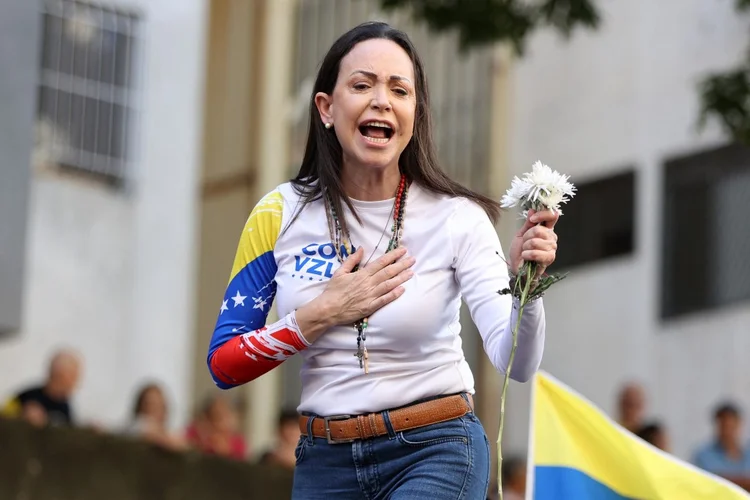 Venezuela: detenção de líder opositora María Corina Machado após reaparecimento