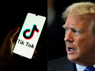 Imagem referente à matéria: TikTok vs. EUA: CEO do app agradece Trump por 'compromisso em encontrar solução'