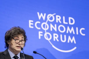 Em Davos, Milei diz pede que países abracem 'batalha pela liberdade'