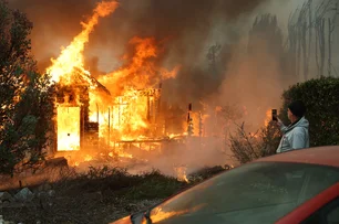 Imagem referente à matéria: México vai enviar reforços aos EUA para combate incêndios em Los Angeles