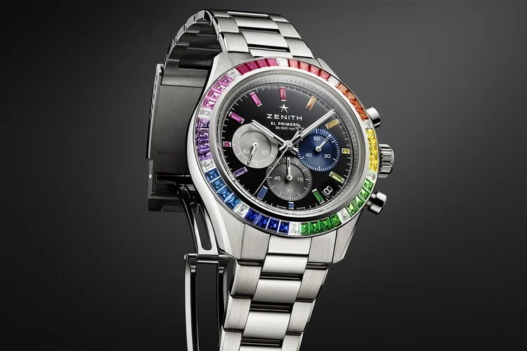 Zenith Chronomaster Sport: estilo esportivo e pedras preciosas (Zenith/Divulgação)