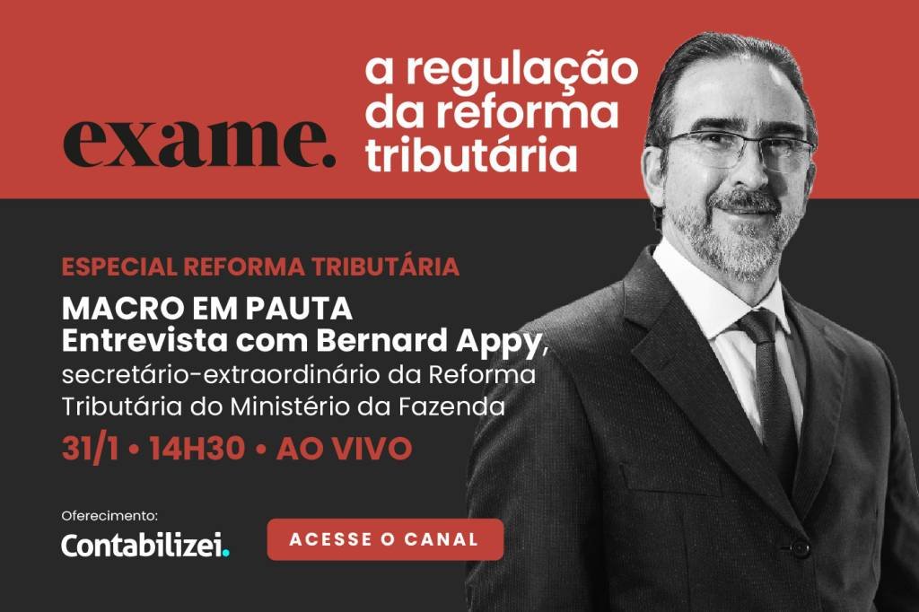 Exclusivo: Bernard Appy, secretário da Reforma Tributária, é o entrevistado da EXAME desta sexta