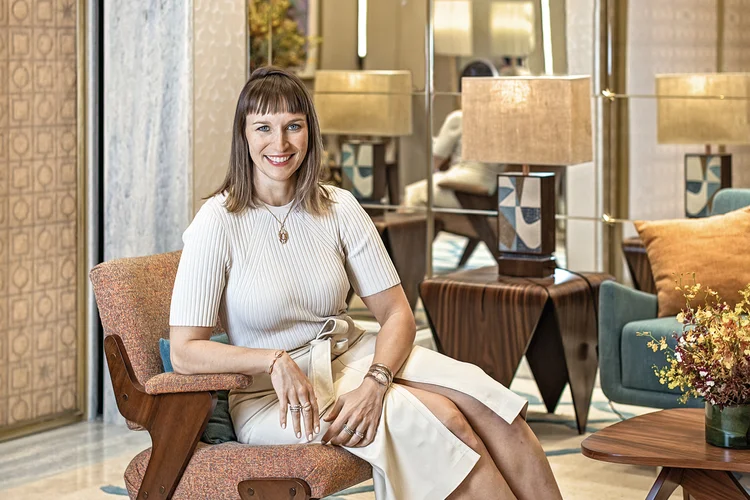 Elodie Thellier, presidente da Bvlgari para América Latina e Caribe: “Estamos investindo muito no Brasil” (Bvlgari/Divulgação)