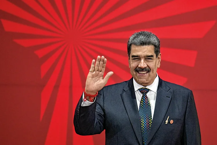 Nicolás Maduro: presidente da Venezuela quer mudar Constituição em novo mandato (Juan Barreto/AFP/Getty Images)