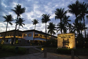 Imagem referente à matéria: Primeiro hotel cinco estrelas do litoral paulista une clima colonial a bons restaurantes e spa