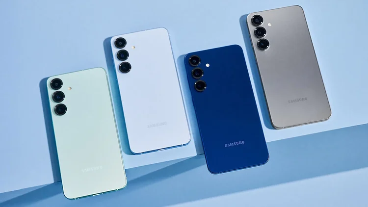 Linha Galaxy S25, da Samsung, foi lançada em janeiro deste ano