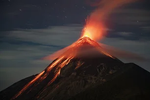 Imagem referente à matéria: Cientistas revelam vulcão misterioso que 'resfriou' a Terra e causou fome em vários países