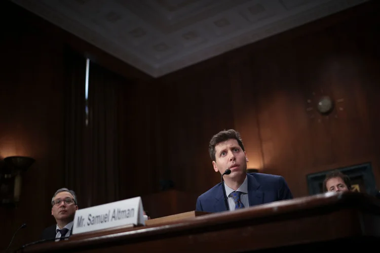 Sam Altman: "Eu pessoalmente escolhi o preço e achei que ganharíamos dinheiro" (Win McNamee/Getty Images)