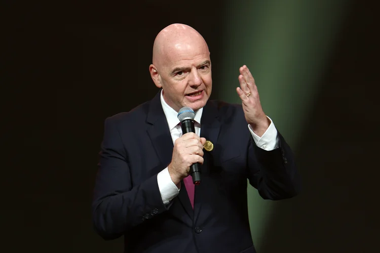 Gianni Infantino, presidente da FIFA (Christopher Pike - FIFA/Getty Images)