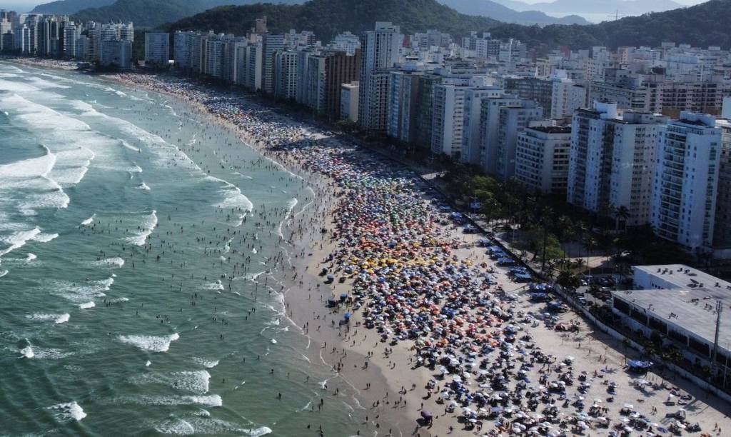 Número de praias impróprias para banho no litoral paulista sobe para 51