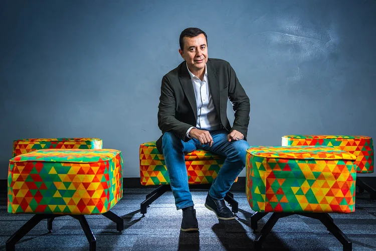Fábio Coelho, presidente do Google Brasil: “Um sussurro é um grito. Entendi que, como líder, cada palavra e gesto têm um impacto amplificado no ambiente” (Leandro Fonseca/Exame)