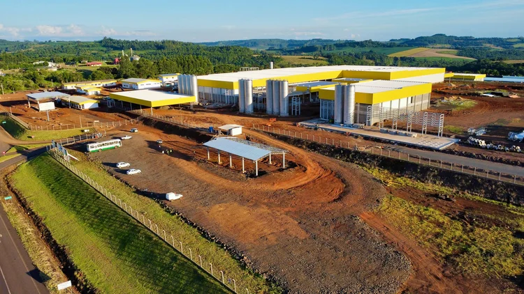 Nova fábrica do Grupo Piracanjuba em Jorge d’Oeste, no Paraná