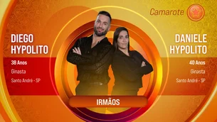 Daniele Hypólito é primeira ex-participante de outro reality a entrar no BBB