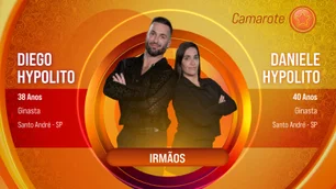 Imagem referente à matéria: Daniele Hypólito é primeira ex-participante de outro reality a entrar no BBB