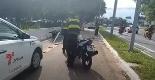 Imagem referente à matéria: Três motos são apreendidas em São Paulo por irregularidades no transporte de passageiros