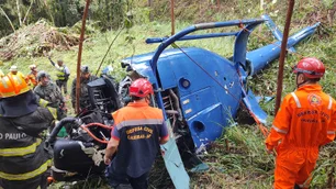 Imagem referente à matéria: Ataque contra helicóptero da Polícia da Colômbia deixa ao menos um morto e dois feridos