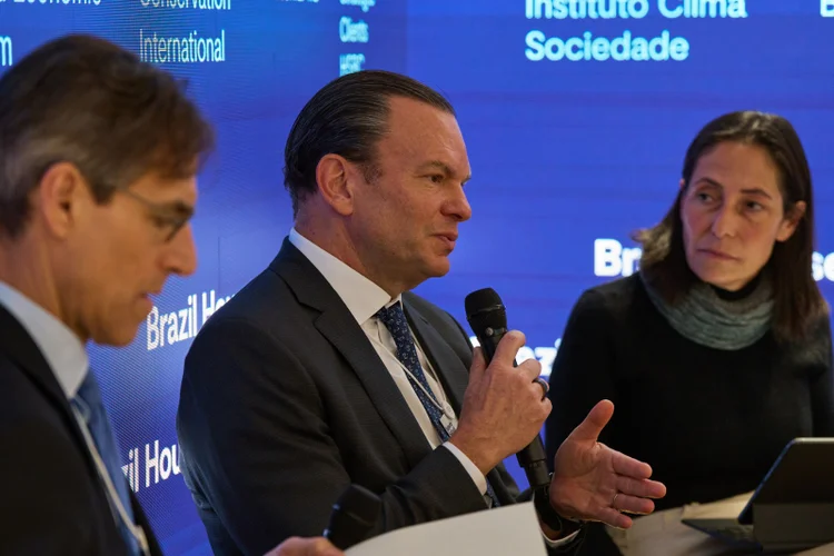 Roberto Sallouti, do BTG Pactual: "Se dependermos apenas das ONGs e dos governos, não vamos resolver a urgência da restauração florestal. Precisamos encontrar soluções baseadas no mercado". (Brazil House/Divulgação)