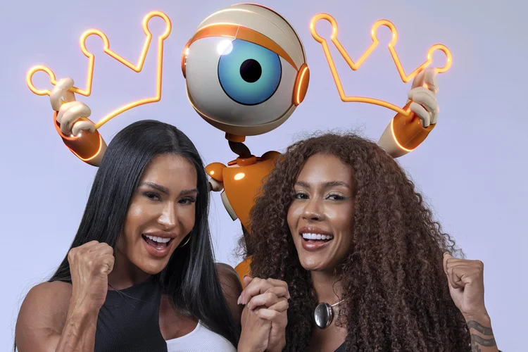 BBB 25 - Gracyanne Barbosa e Giovanna (Líderes). (Divulgação/Gshow /Divulgação)