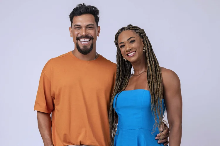 Vinícius e Aline (Divulgação/Gshow /Divulgação)