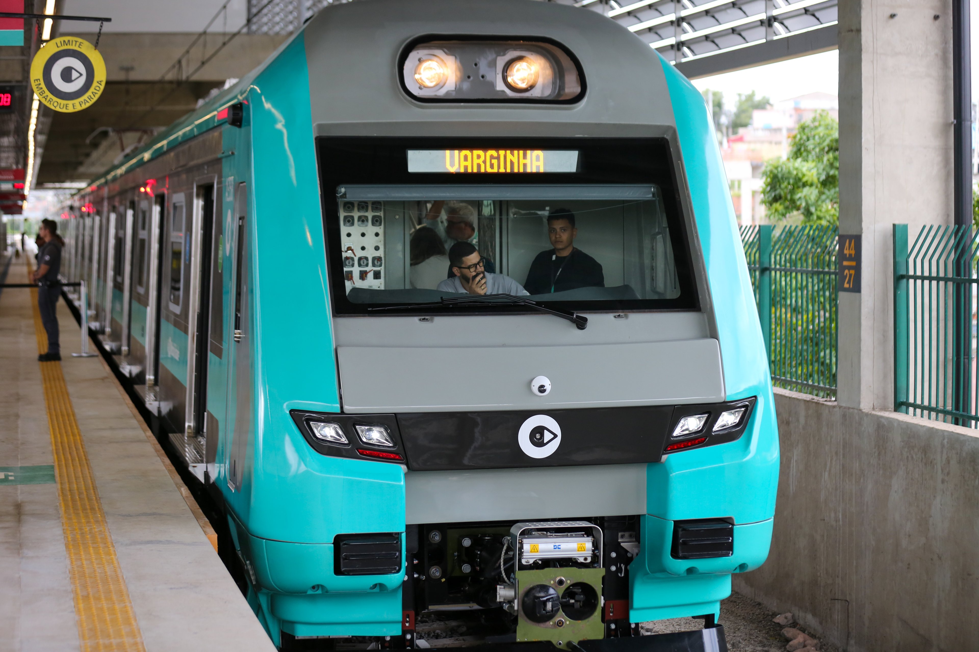 Veja fotos da inauguração da Estação Varginha - Linha 9 - Esmeralda