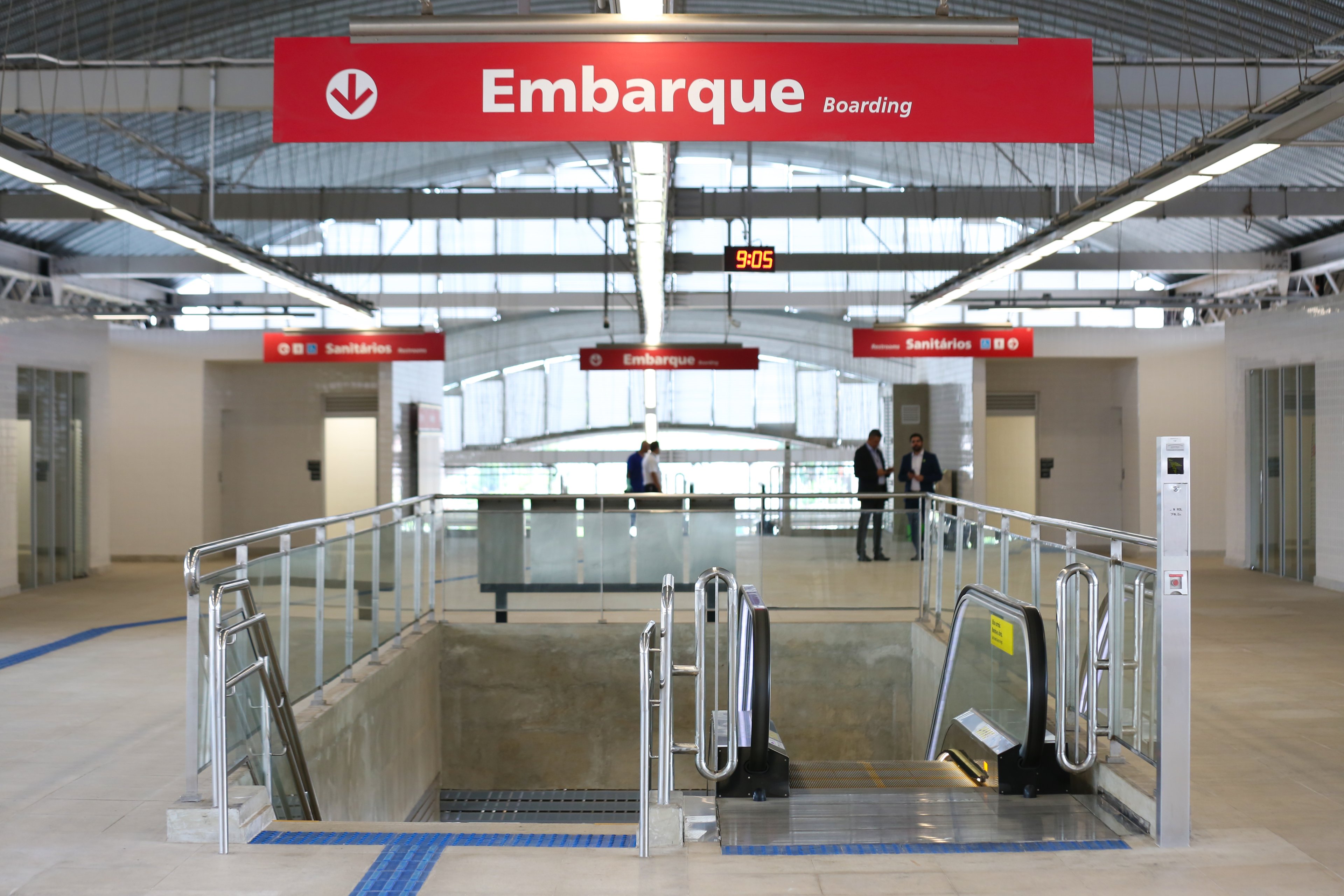 Inauguração da Estação Varginha - Linha 9 - Esmeralda