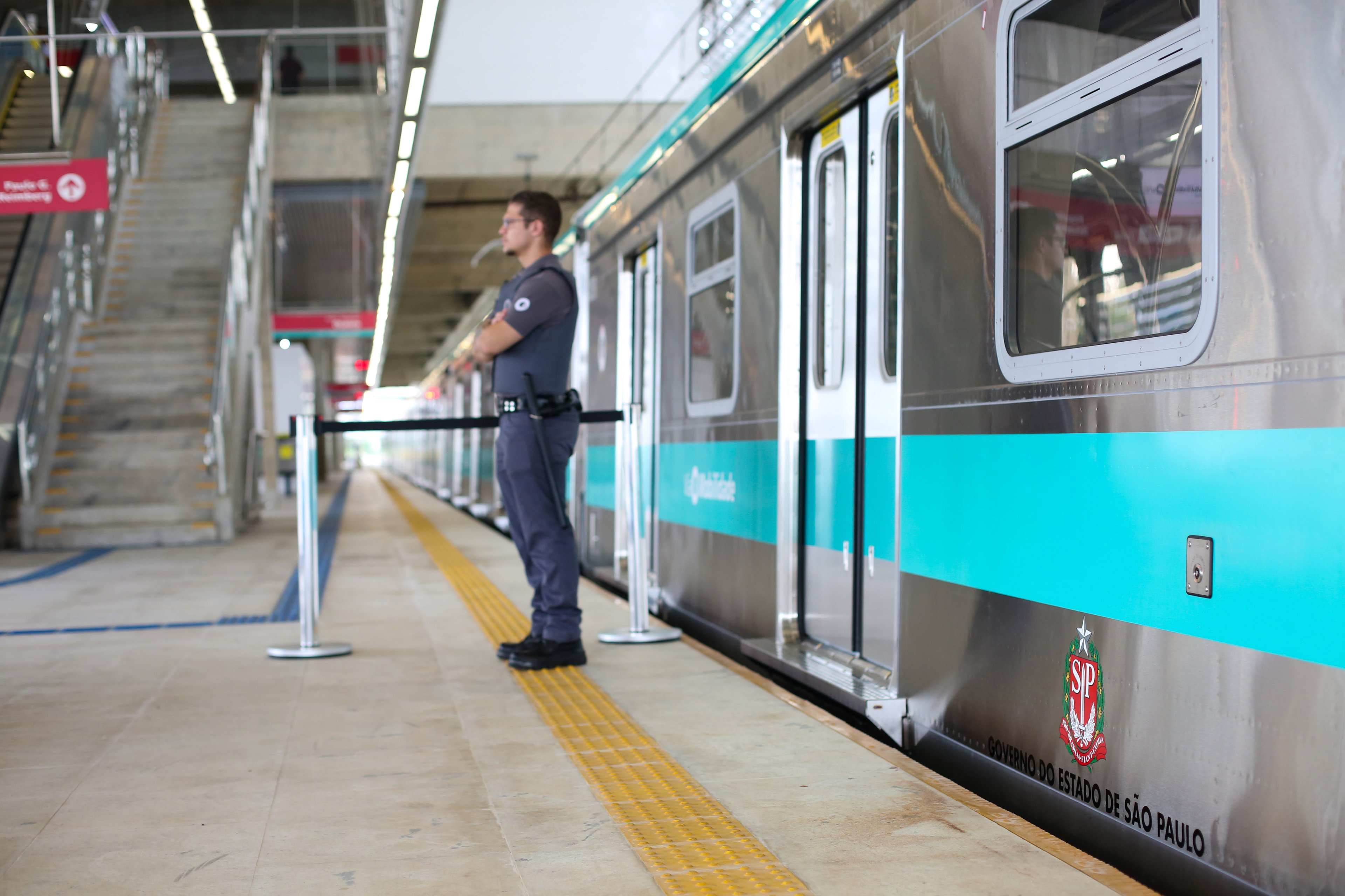 Inauguração da Estação Varginha - Linha 9 - Esmeralda