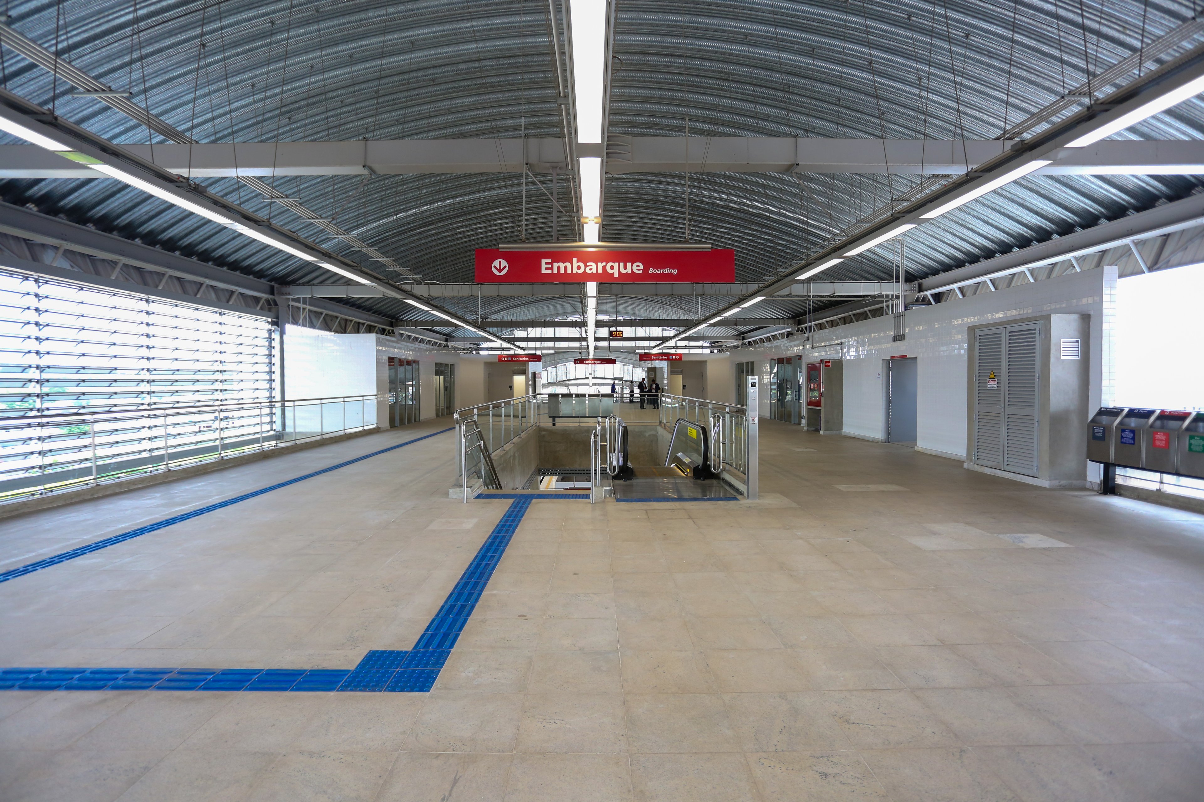 Inauguração da Estação Varginha - Linha 9 - Esmeralda