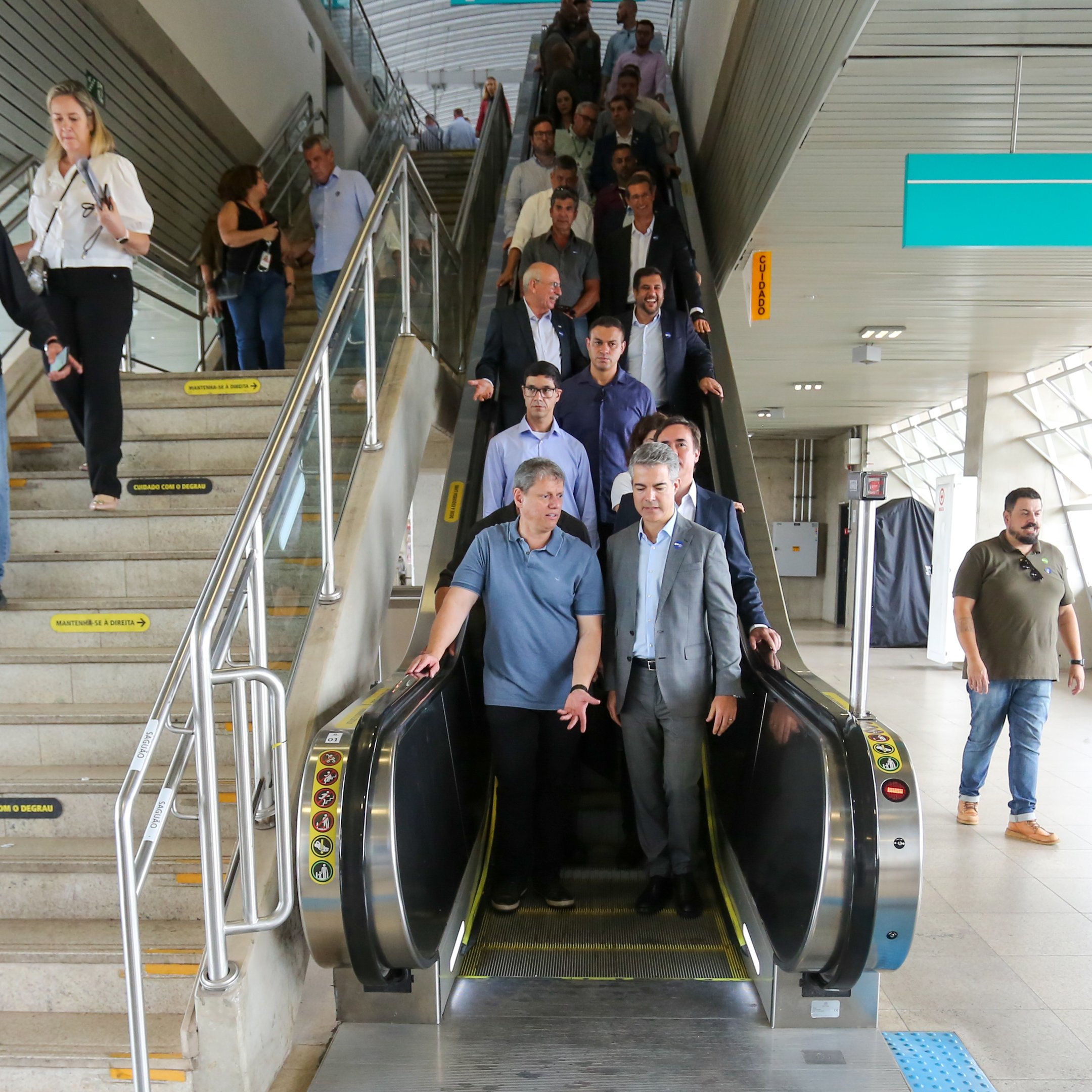 Inauguração da Estação Varginha - Linha 9 - Esmeralda