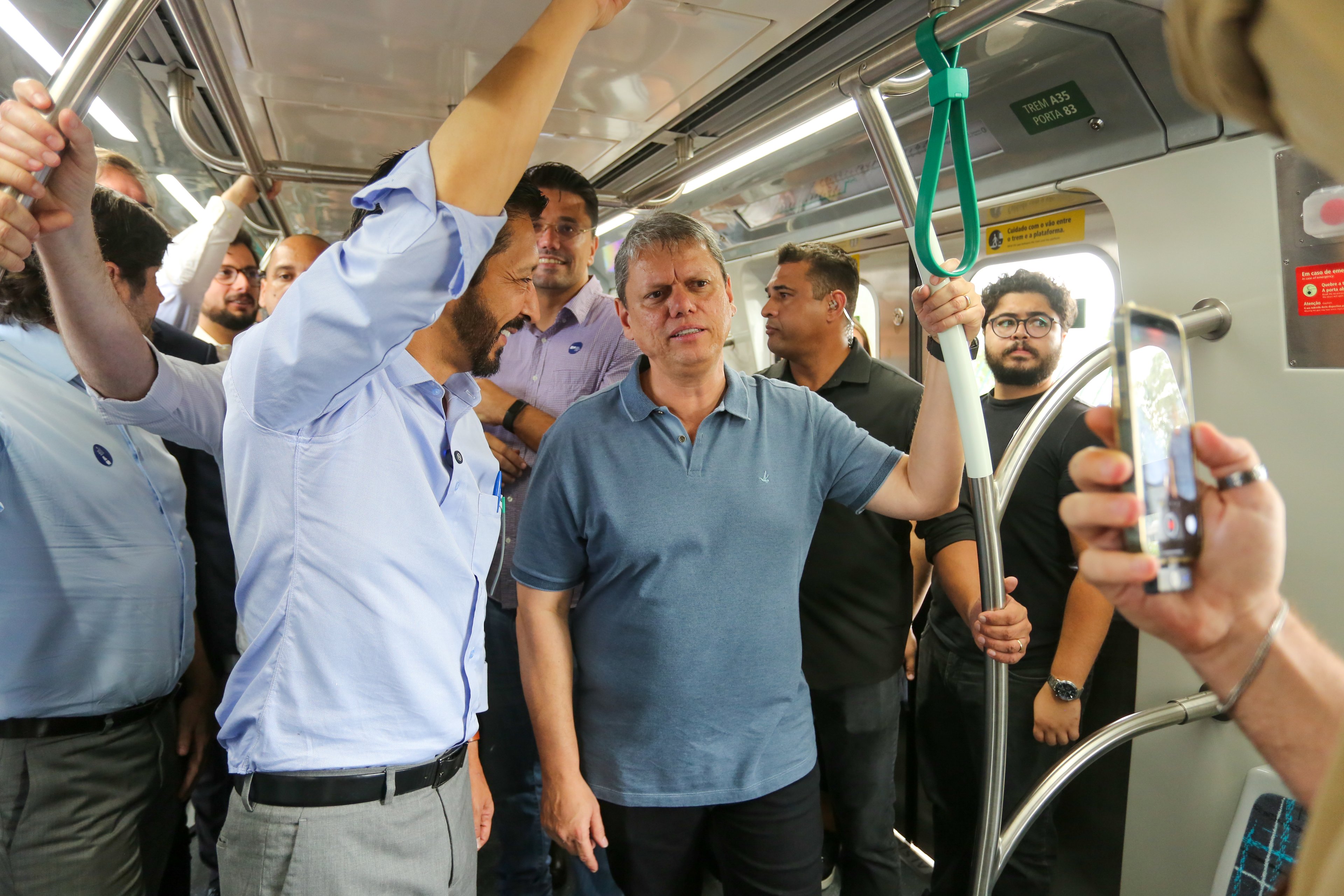 Inauguração da Estação Varginha - Linha 9 - Esmeralda