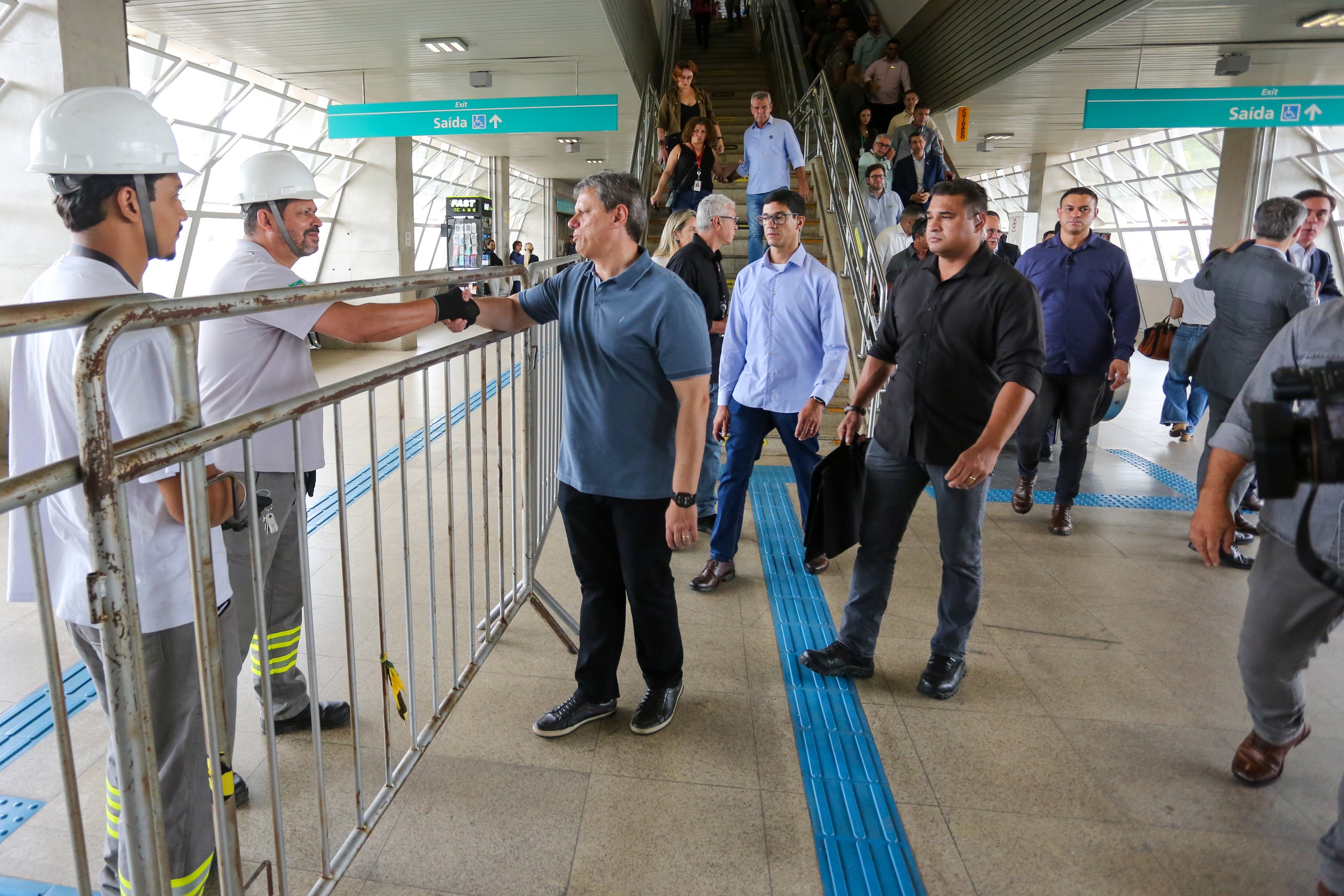 Inauguração da Estação Varginha - Linha 9 - Esmeralda