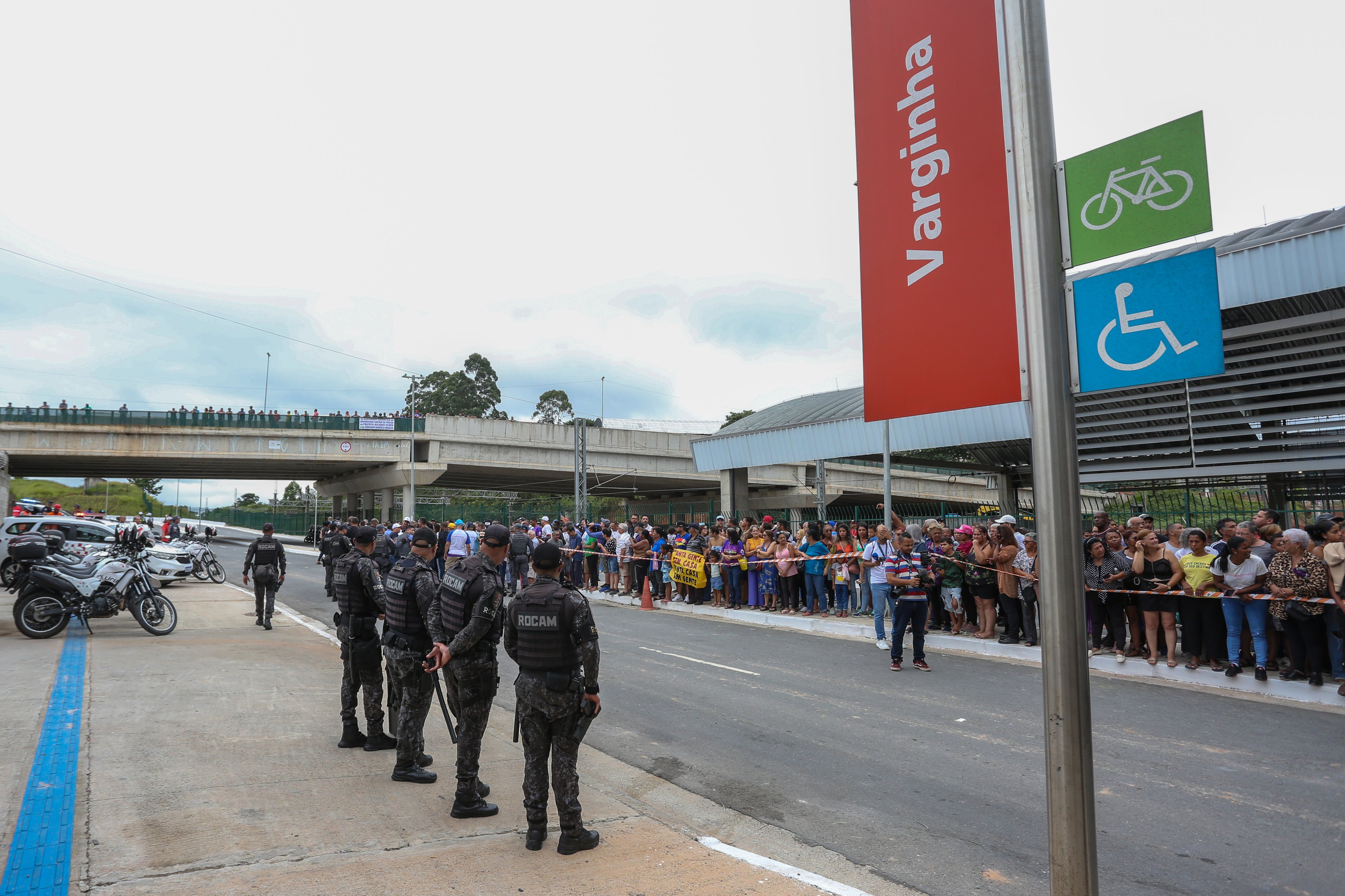 Inauguração da Estação Varginha - Linha 9 - Esmeralda