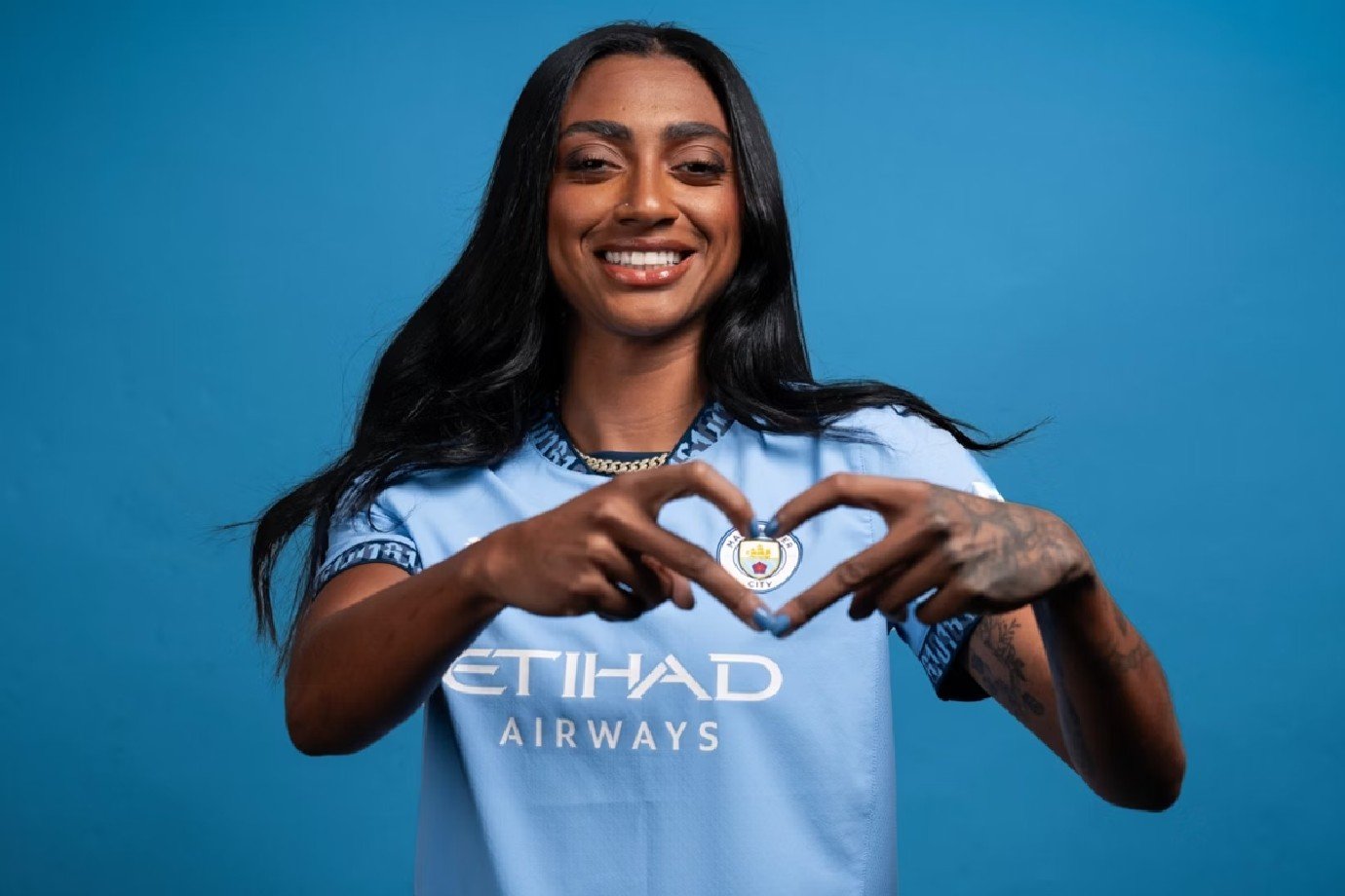 Depois de acertar com mesma agência de Vini Jr. e Endrick, Kerolin é anunciada pelo Manchester City