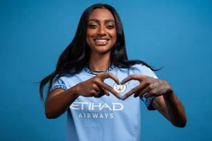 Imagem referente à matéria: Depois de acertar com mesma agência de Vini Jr. e Endrick, Kerolin é anunciada pelo Manchester City