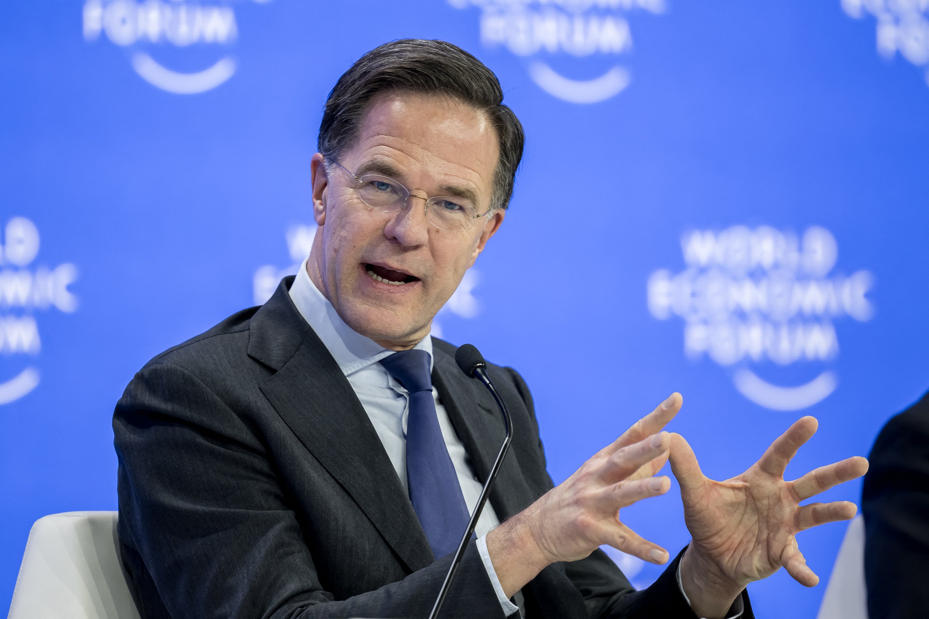 Mark Rutte: secretário-geral da Otan disse que também espera que a Europa “assuma a responsabilidade” 