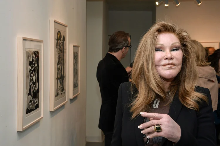 Jocelyne Wildenstein: socialite nova-iorquina morreu de embolia pulmonar em uma mansão da capital francesa (AFP)